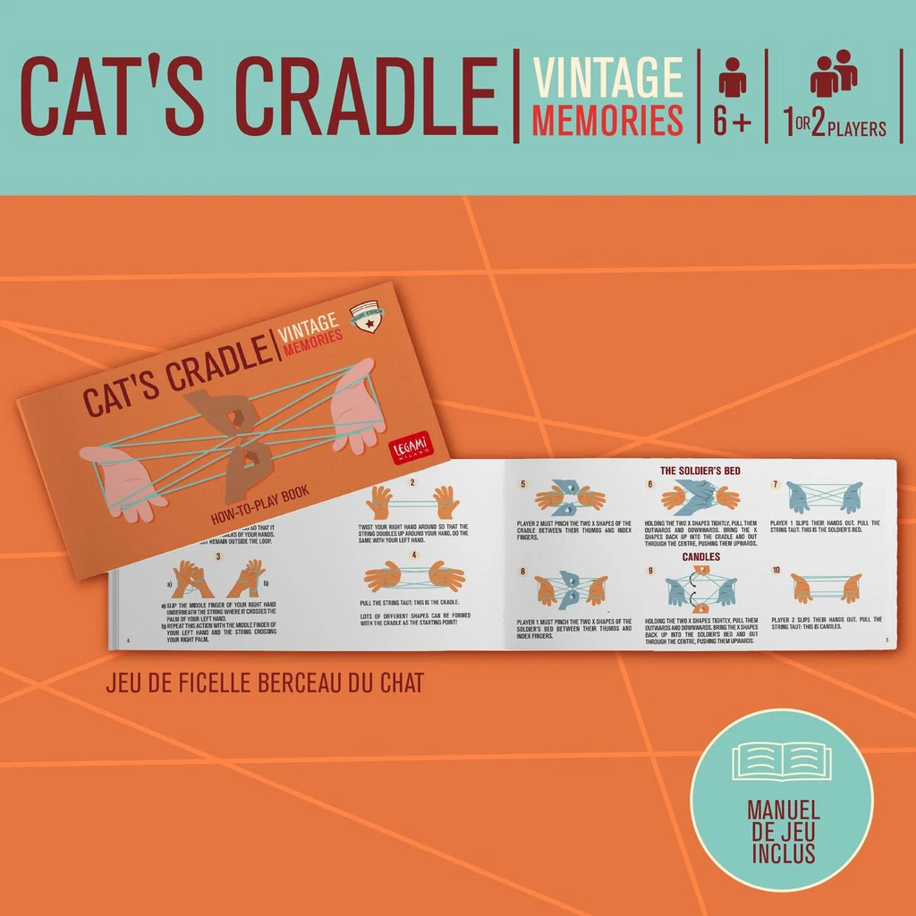 Jeu de Ficelle « Berceau du Chat » Vintage Memories I LEGAMI