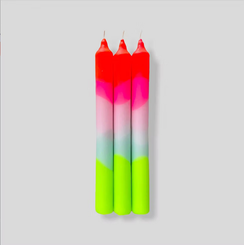 Bougies fluos I PINK STORIES