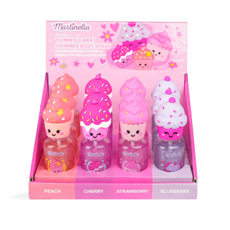 Brume corporelle scintillante Yummy cake MARTINELIA