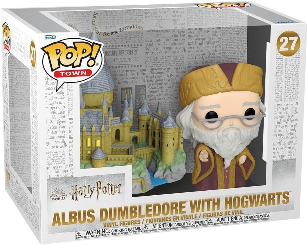 Albus Dumbledore with Hogwarts