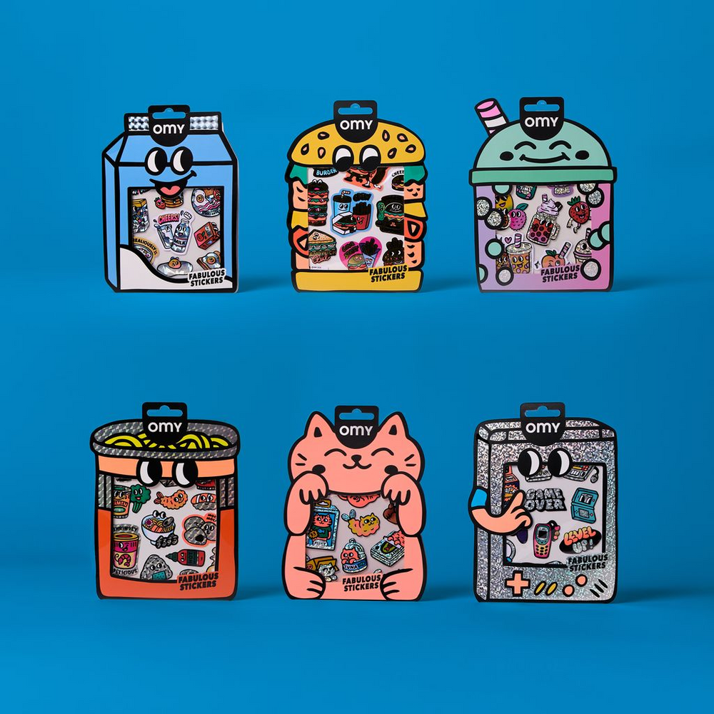 Fabulous Stickers Big I OMY