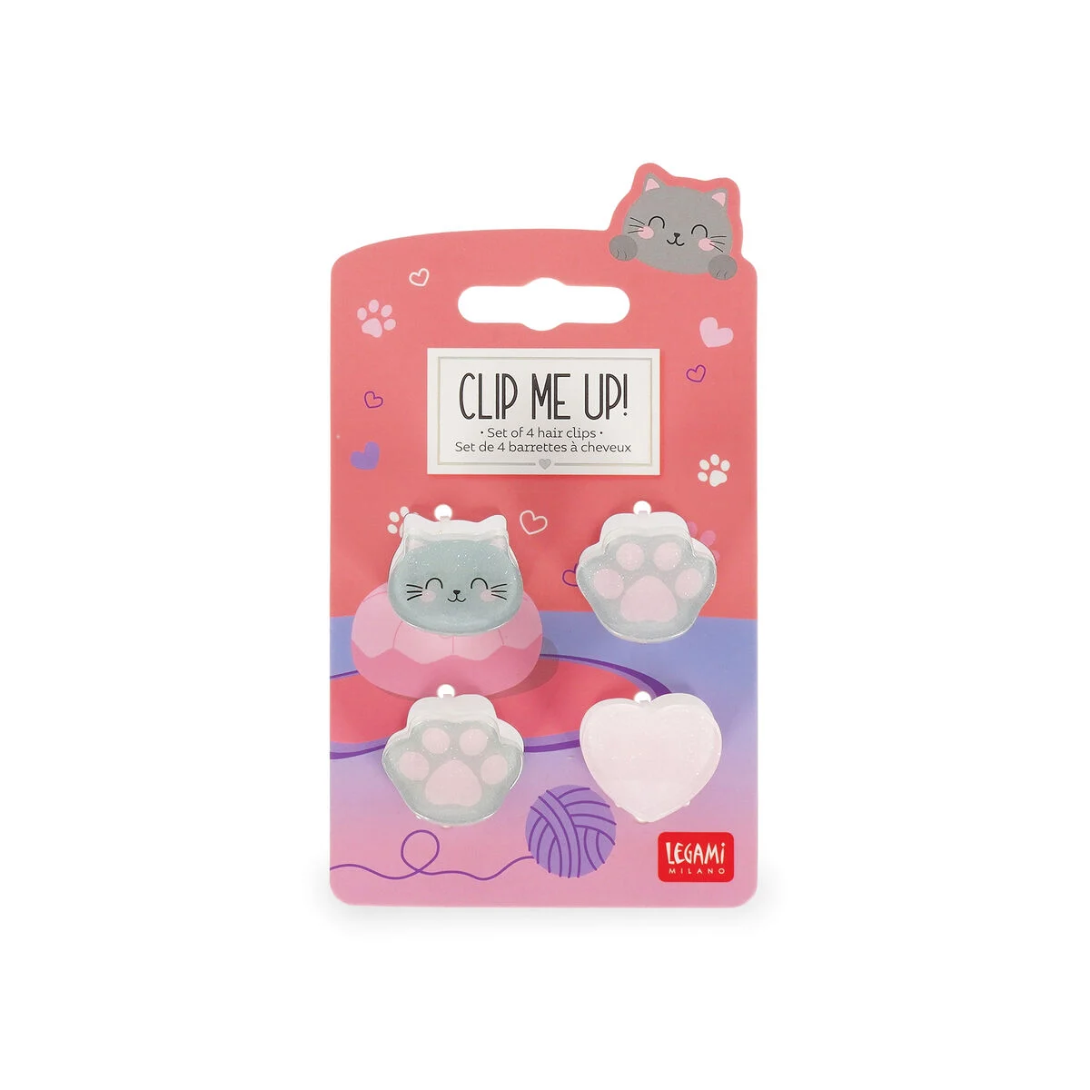 Set de 4 mini Barrettes à Cheveux I LEGAMI