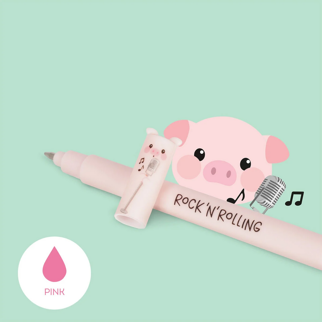 Set de 4 Stylos Gel Effaçable « Ferme »