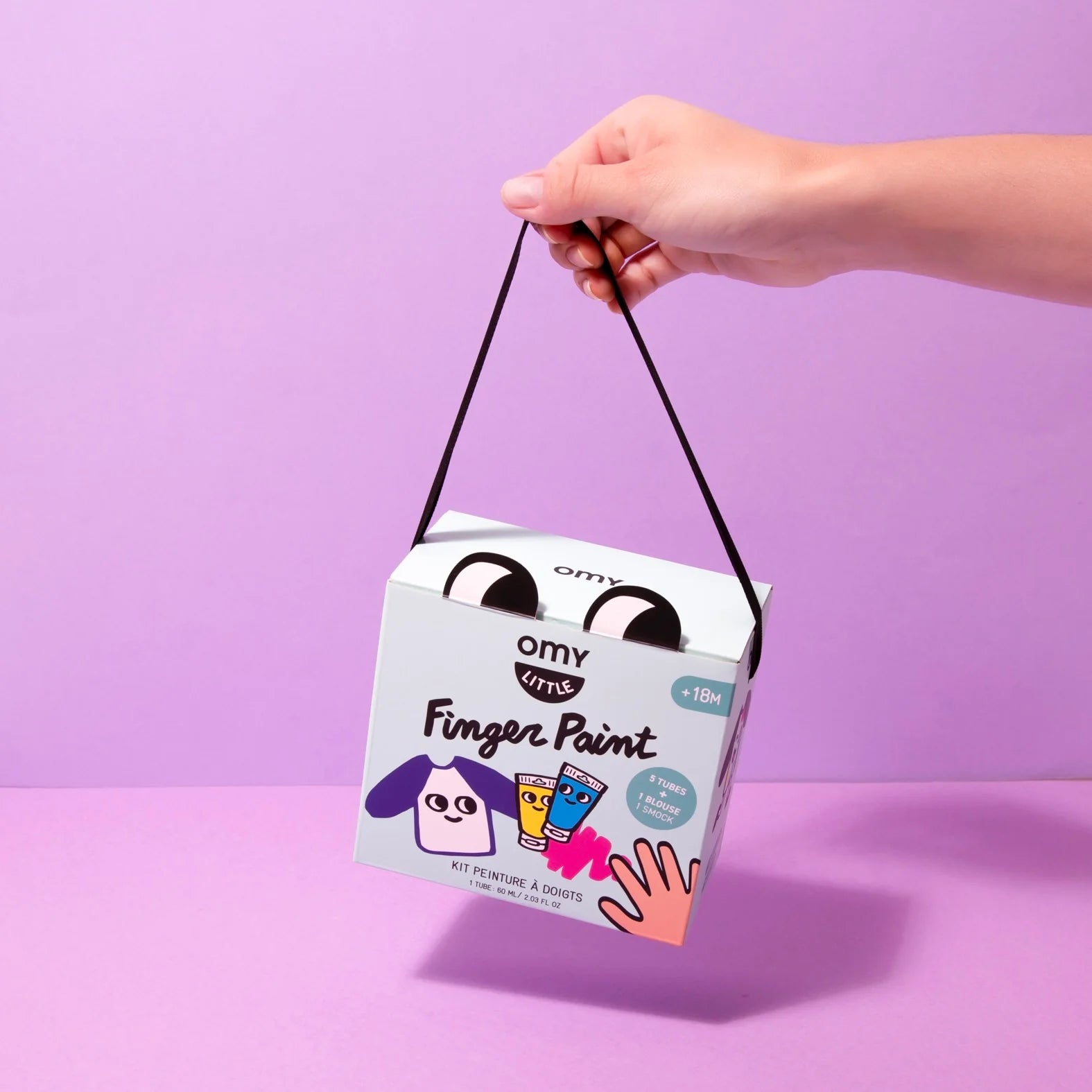 Finger paint - Kit de peinture à doigts OMY