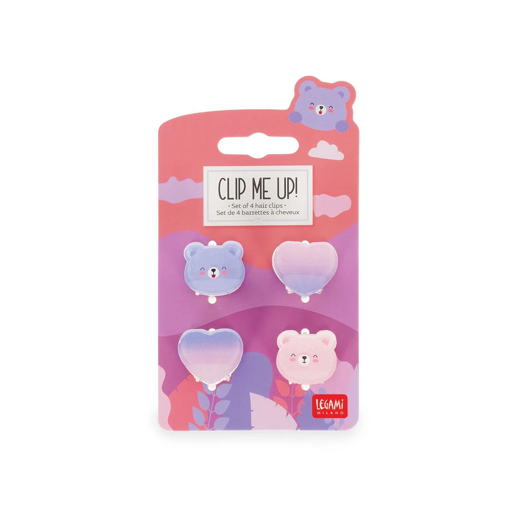 Set de 4 mini Barrettes à Cheveux I LEGAMI