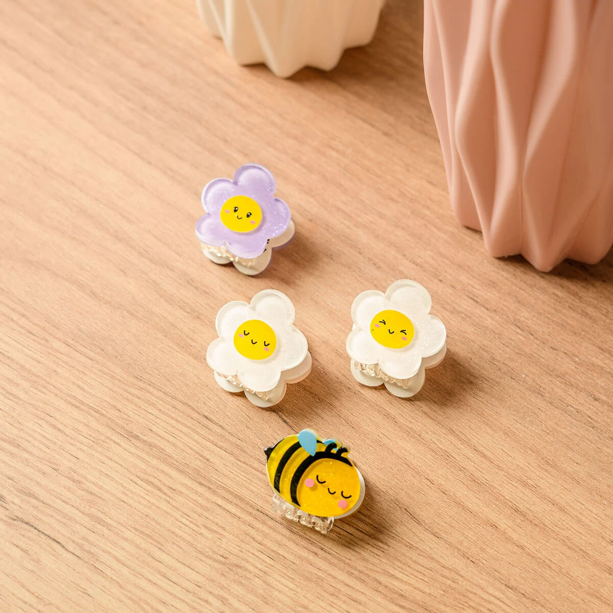 Set de 4 mini Barrettes à Cheveux I LEGAMI