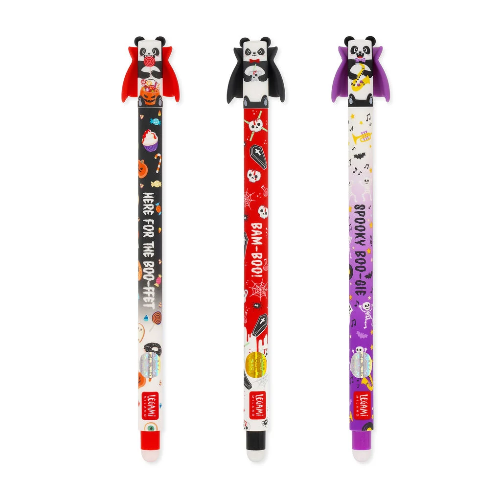 Stylo Gel Effaçable - Spooky Party Panda I LEGAMI