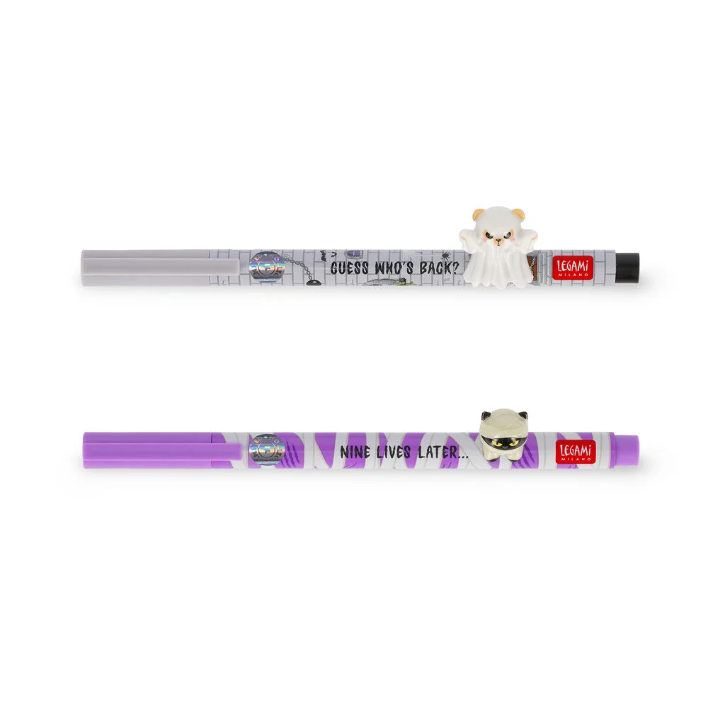 Set de 2 Stylos Gel Lovely Friends - Spooky Party I LEGAMI