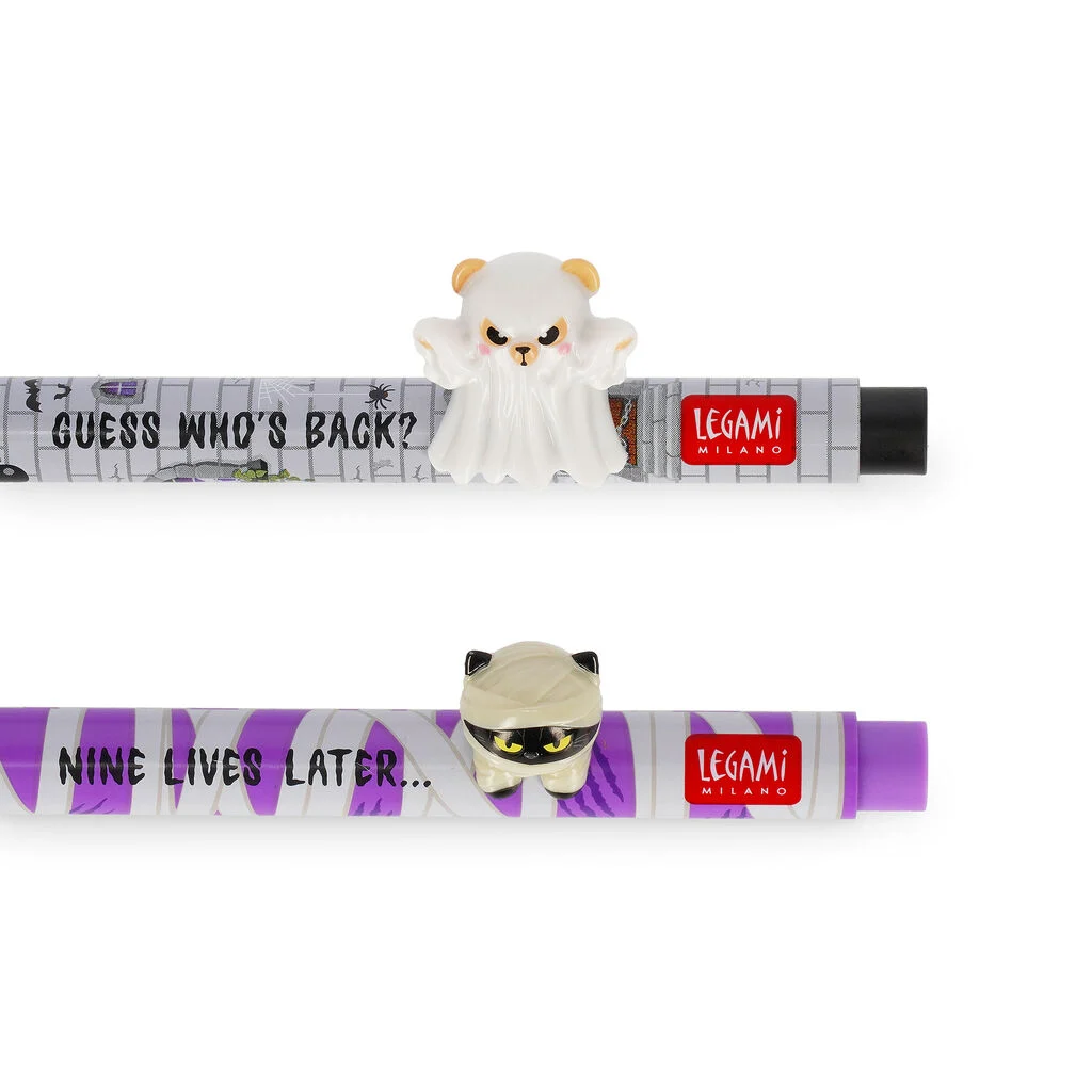 Set de 2 Stylos Gel Lovely Friends - Spooky Party I LEGAMI