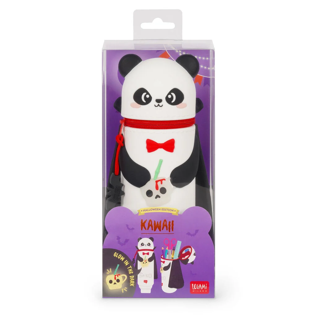 Trousse Kawai 2 en 1 en Silicone Panda « Bam-Boo » I LEGAMI