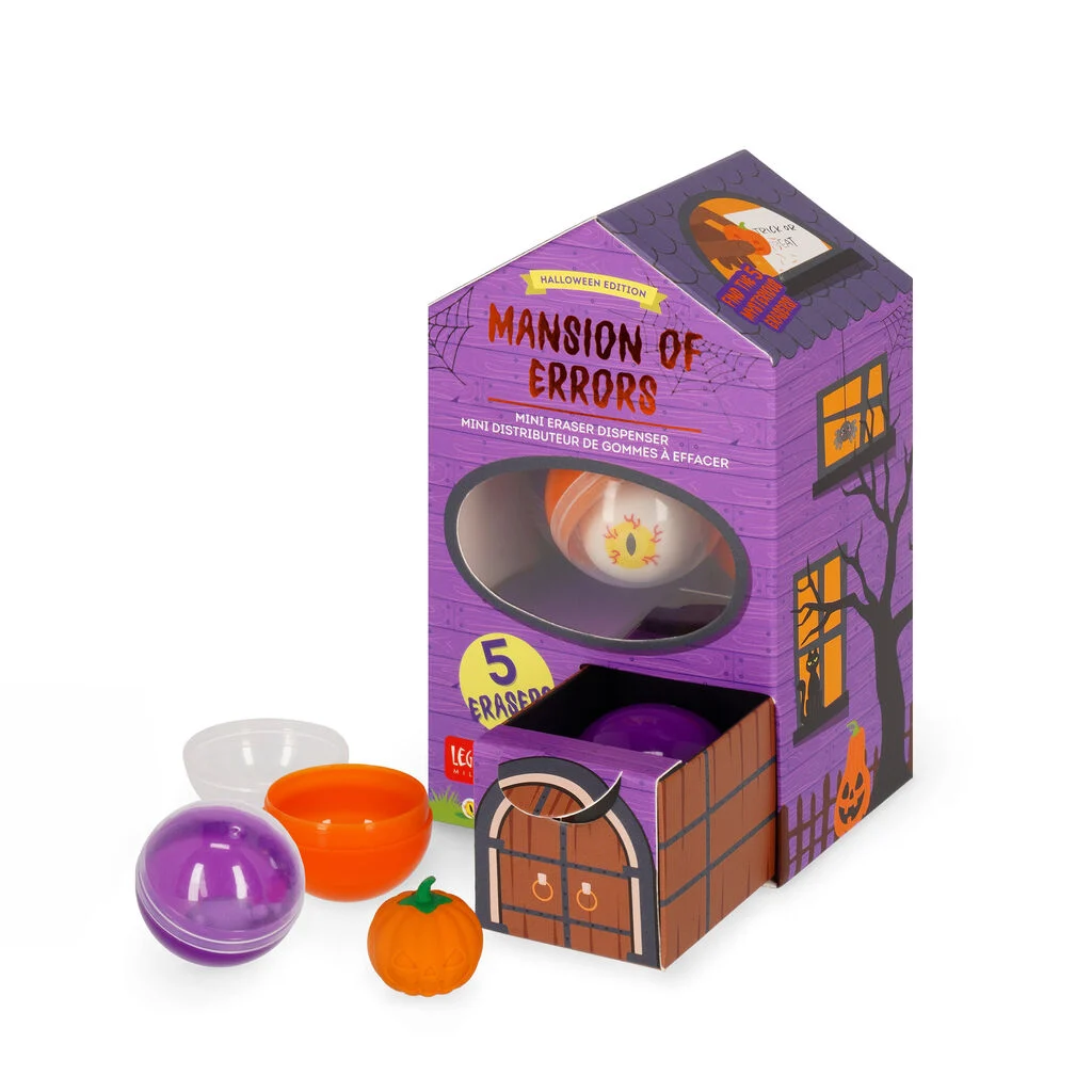 Mini Distributeur de Gommes Mansion Of Errors Halloween I LEGAMI