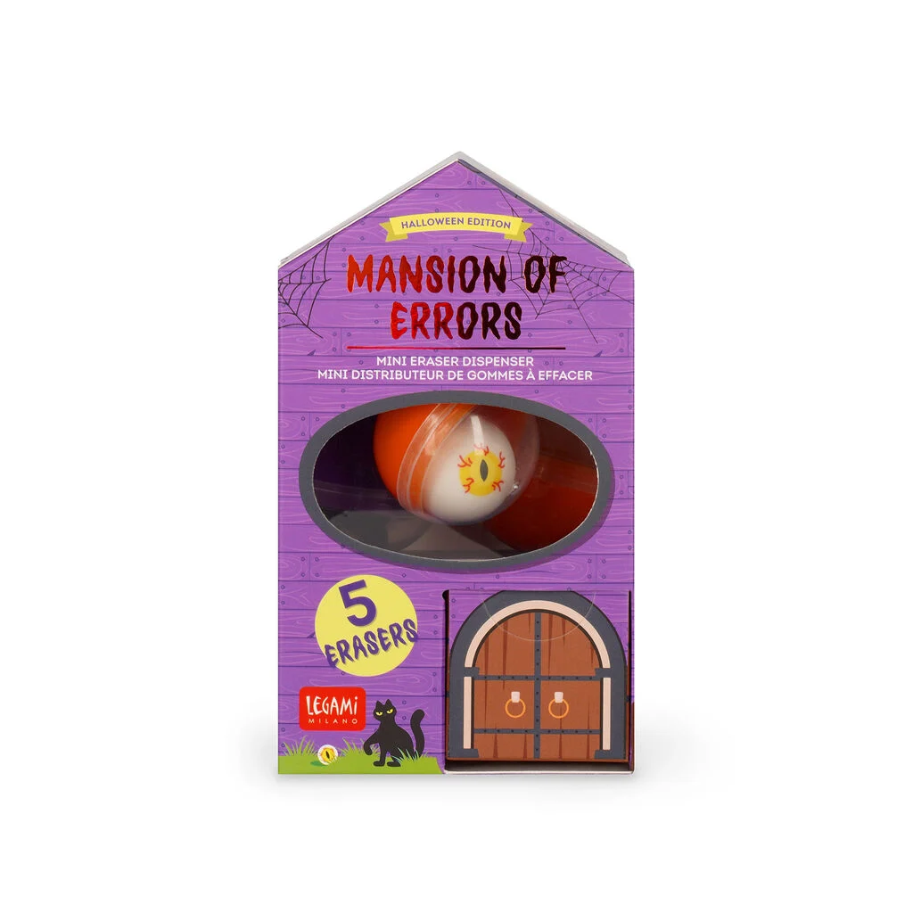 Mini Distributeur de Gommes Mansion Of Errors Halloween I LEGAMI