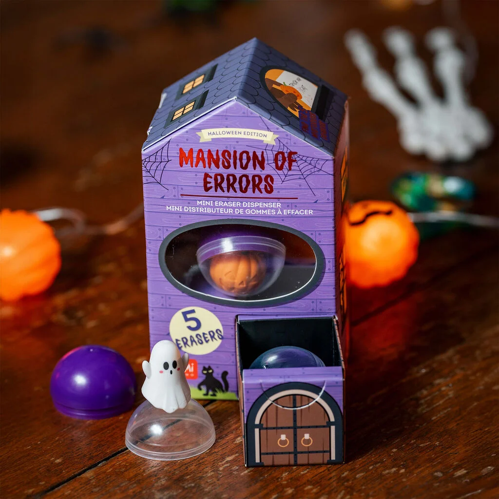 Mini Distributeur de Gommes Mansion Of Errors Halloween I LEGAMI
