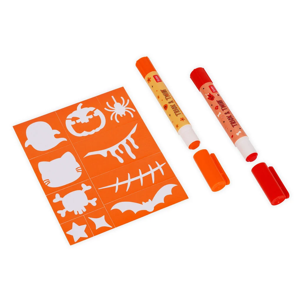 Set de 6 Crayons de Maquillage pour le Visage Halloween I LEGAMI