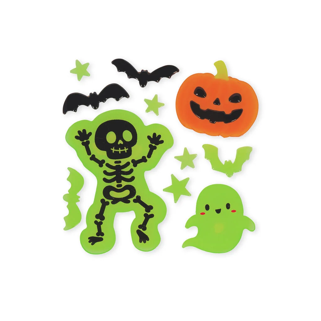 Set d’autocollants en Gel pour fenêtre Halloween I LEGAMI