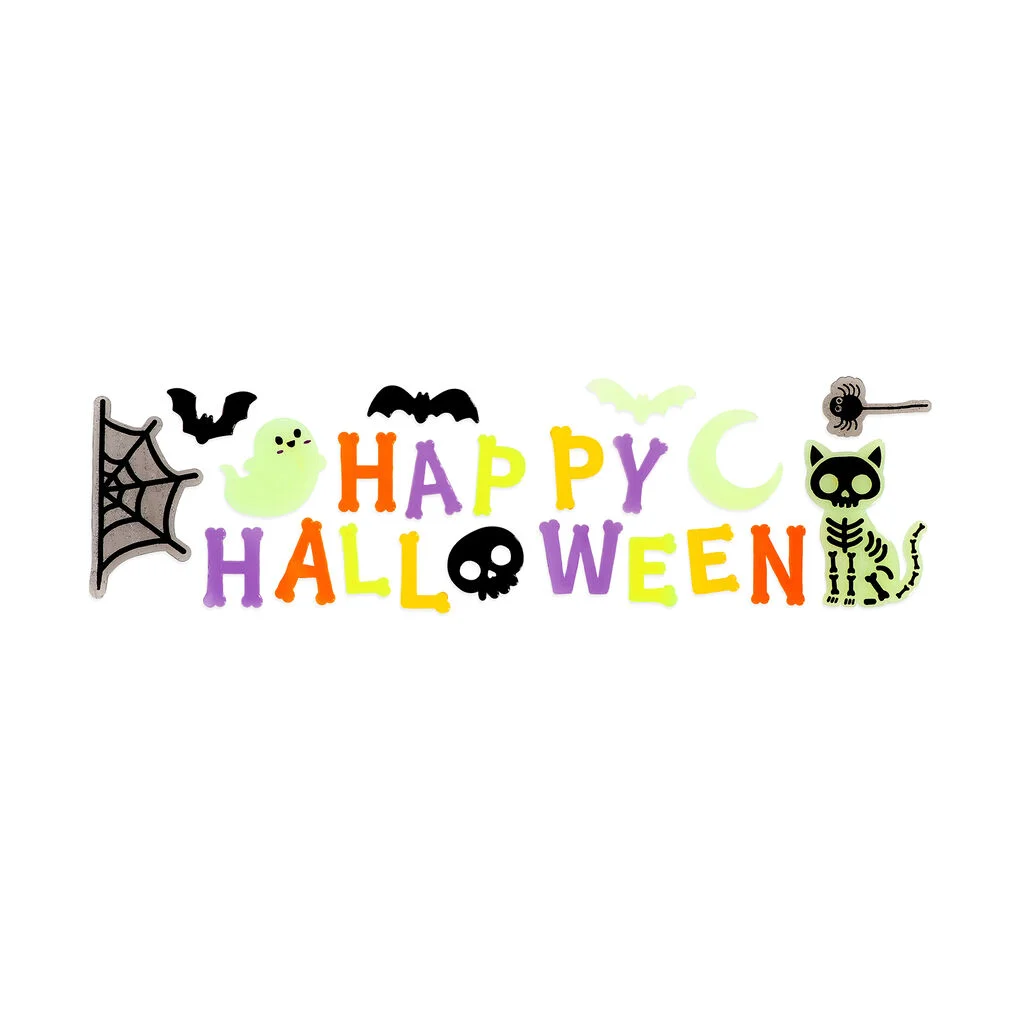 Set d’autocollants en Gel pour fenêtre Halloween I LEGAMI
