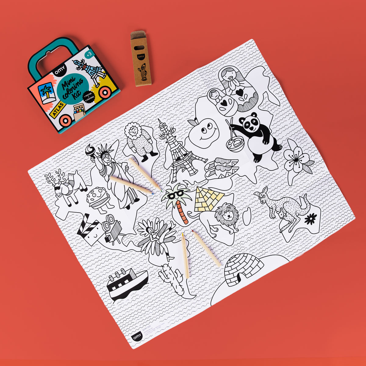 Coloring Pocket I OMY