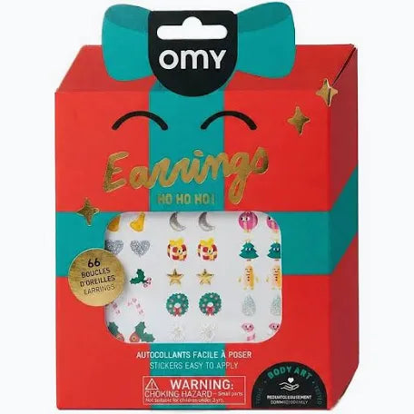 Earrings stickers OMY