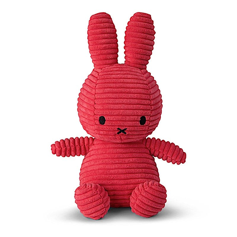 Peluche Miffy velours côtelé 23cm
