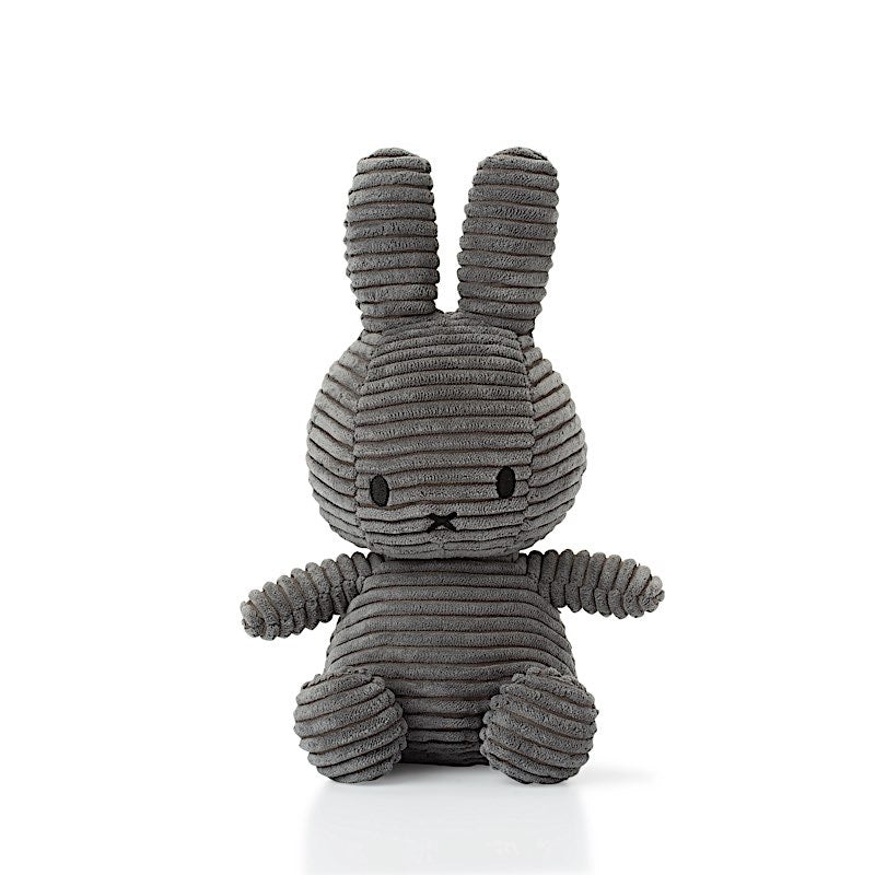 Peluche Miffy velours côtelé 23cm