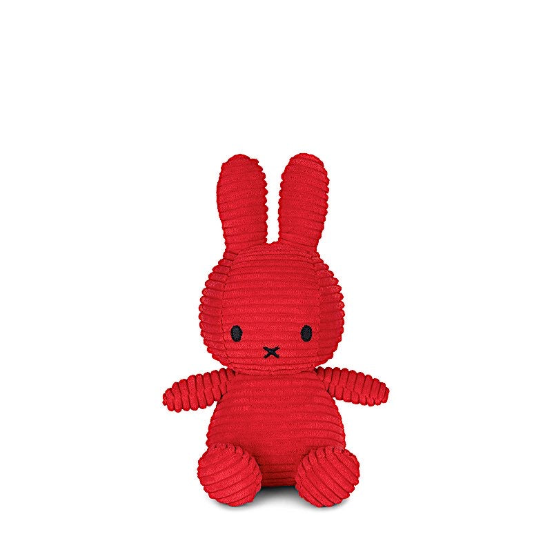 Peluche Miffy velours côtelé 23cm