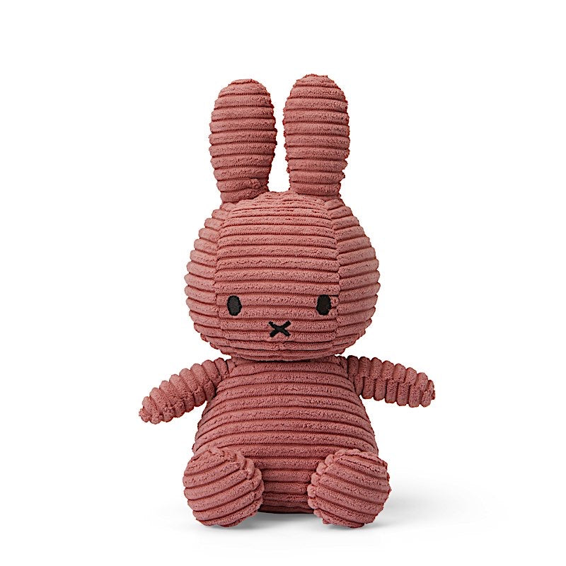 Peluche Miffy velours côtelé 23cm