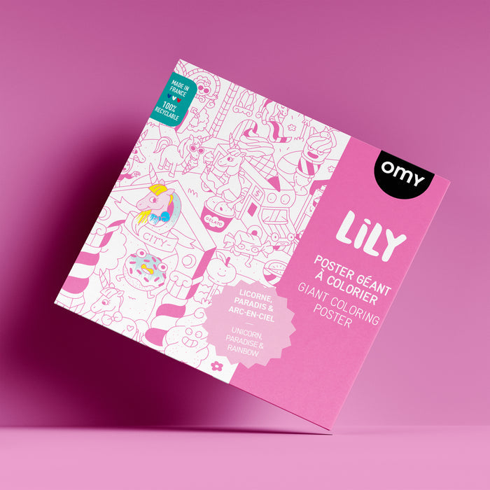 Coloriage Poster géant OMY