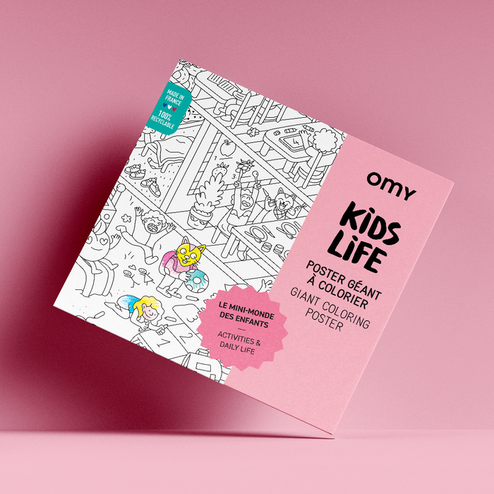 Coloriage Poster géant OMY