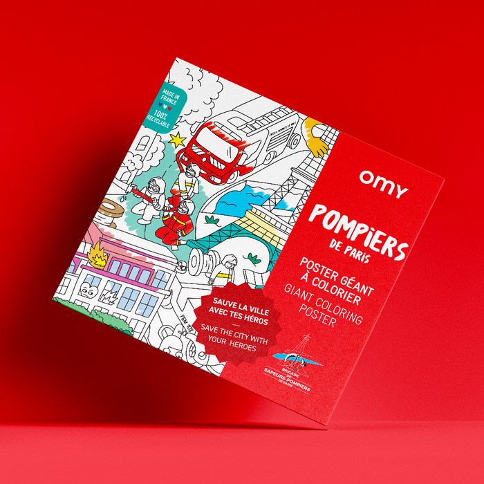 Coloriage Poster géant OMY