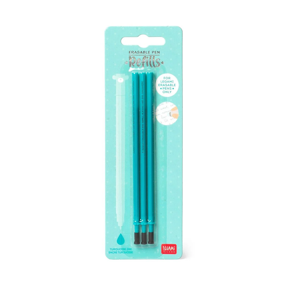 Set de 3 recharges pour stylo à encre gel effaçable I LEGAMI