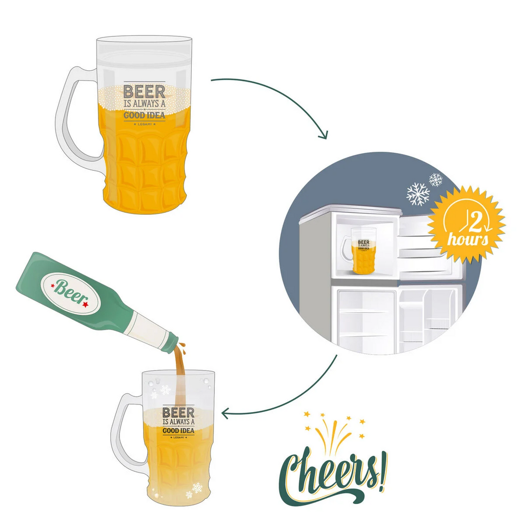 Chope à bières réfrigérante I LEGAMI