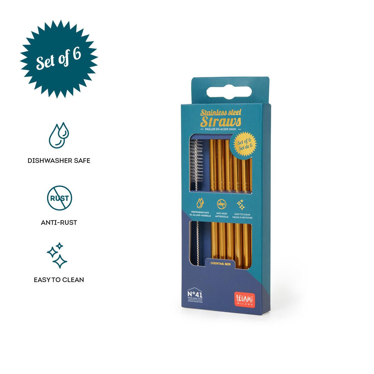 Pailles en acier inox I LEGAMI