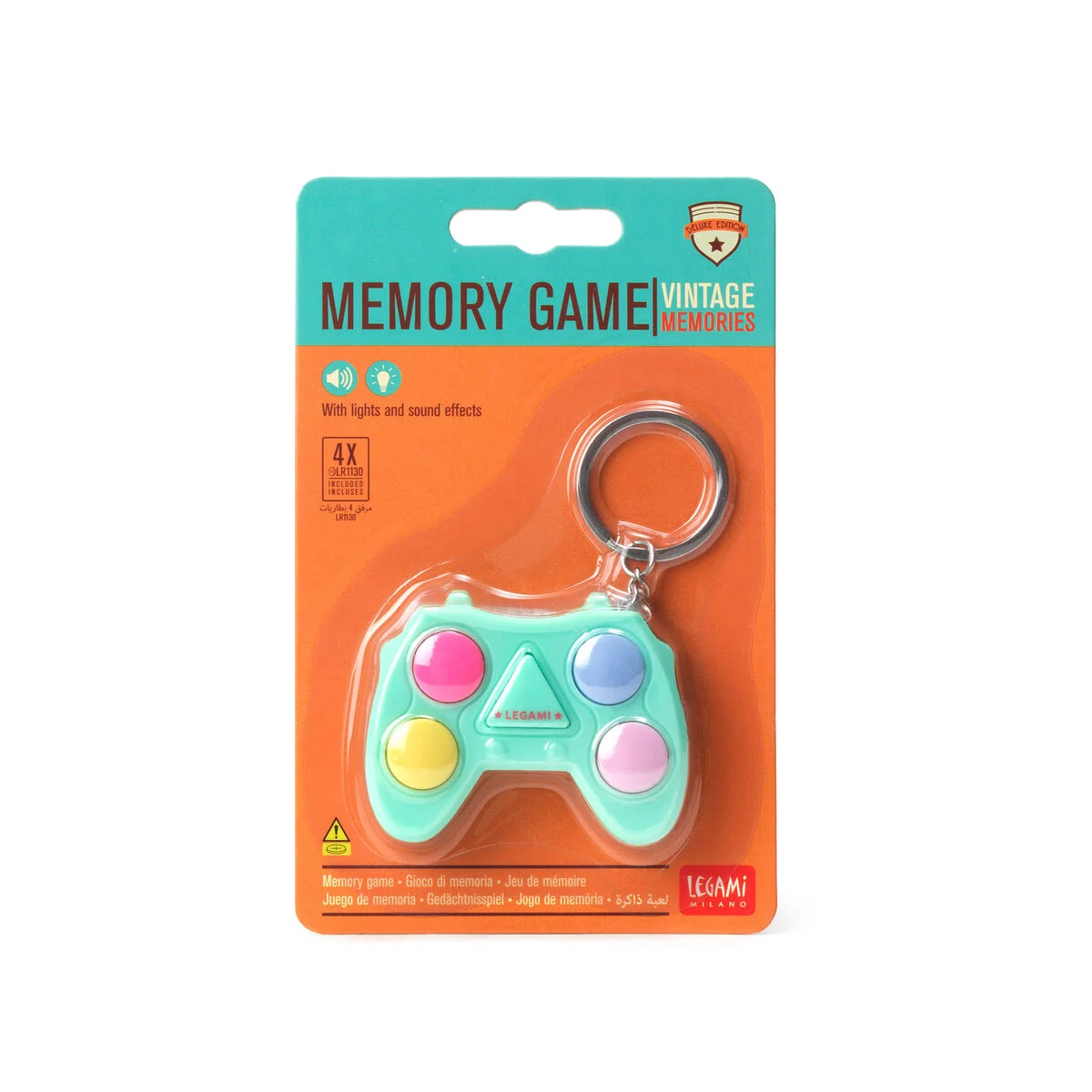 (Manette) Jeu de mémoire lumineux et sonore Vintage Memories I LEGAMI