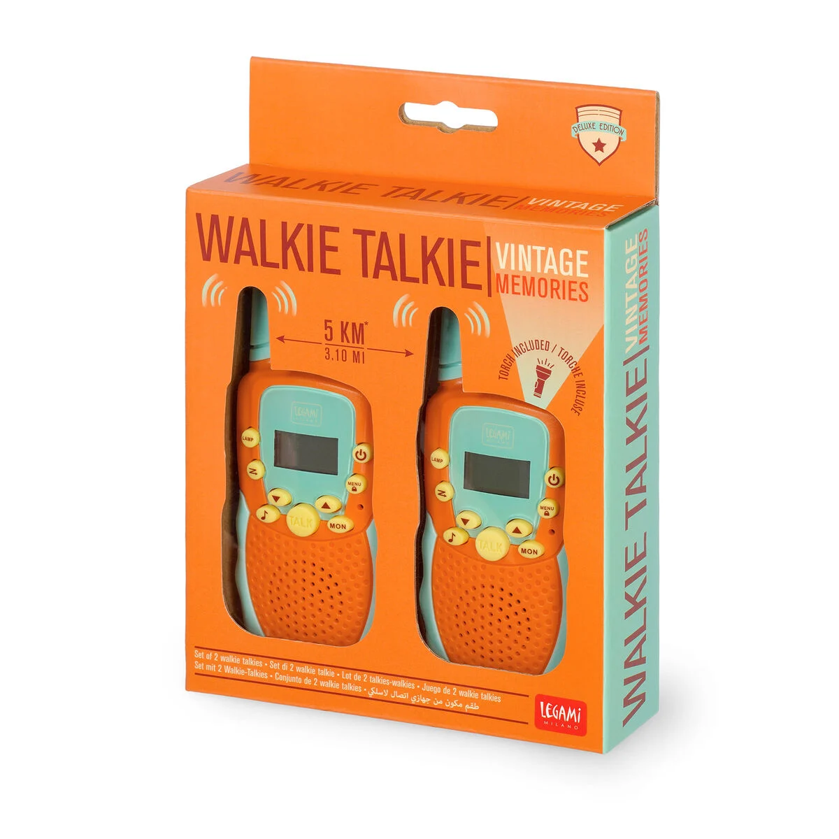 Lot de 2 talkies-walkies Vintage Memories I LEGAMI