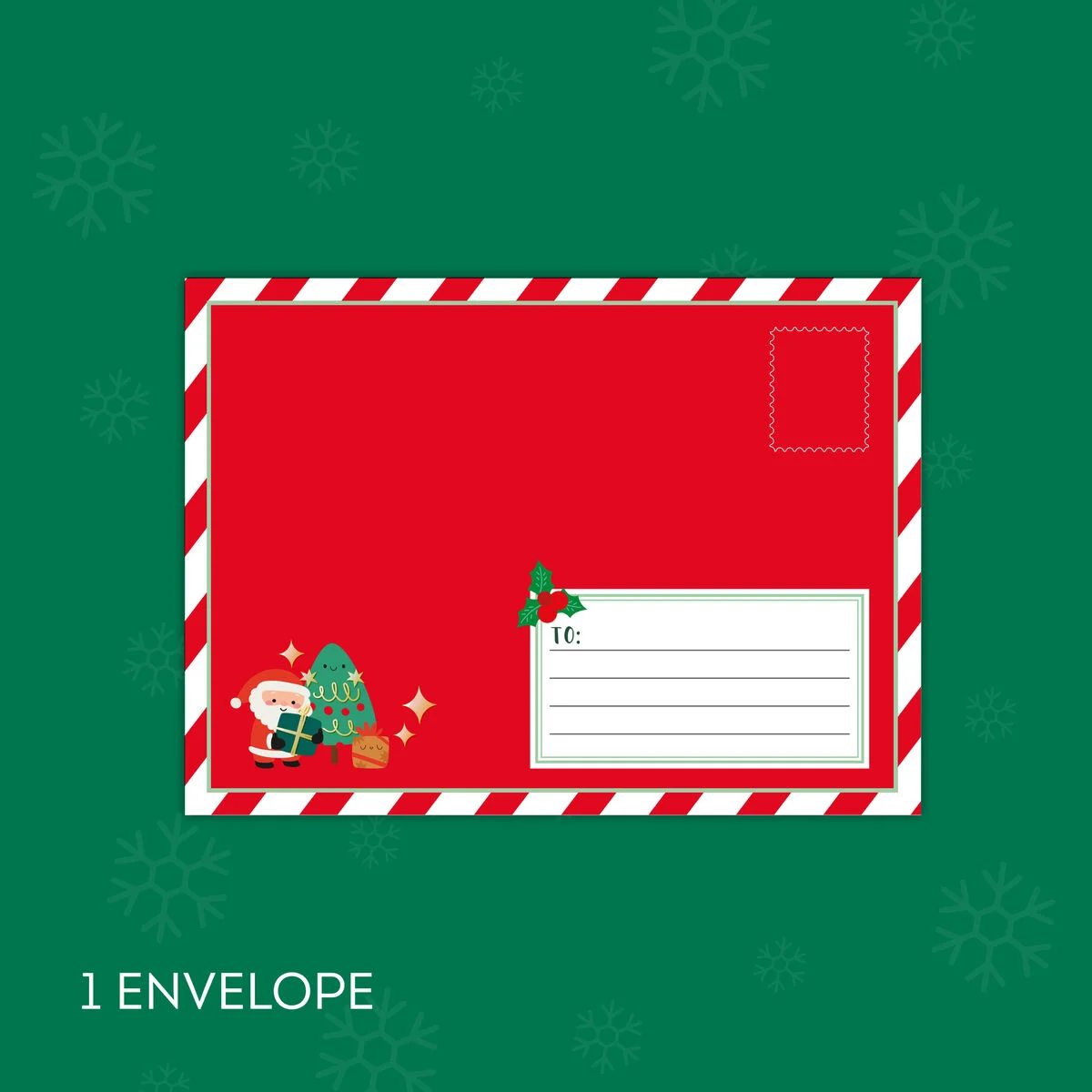 Kit pour lettre au père Noël I Collection Noël LEGAMI