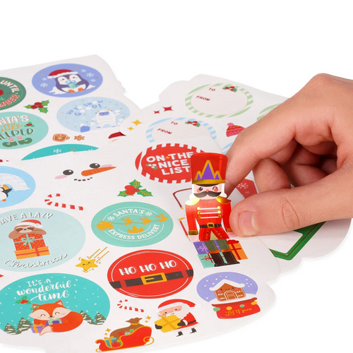 Cahier d'autocollants de Noël I Collection Noël LEGAMI