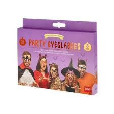 Set de 8 paire de lunettes en papier I Collection Halloween LEGAMI