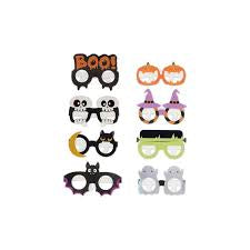 Set de 8 paire de lunettes en papier I Collection Halloween LEGAMI