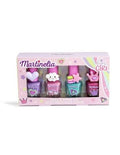 Coffret 4 vernis à ongles & Bagues MARTINELIA