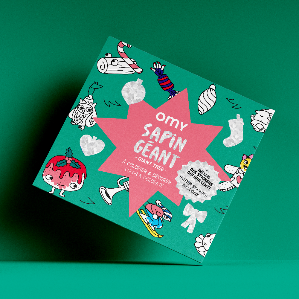 Coloriage Poster géant OMY