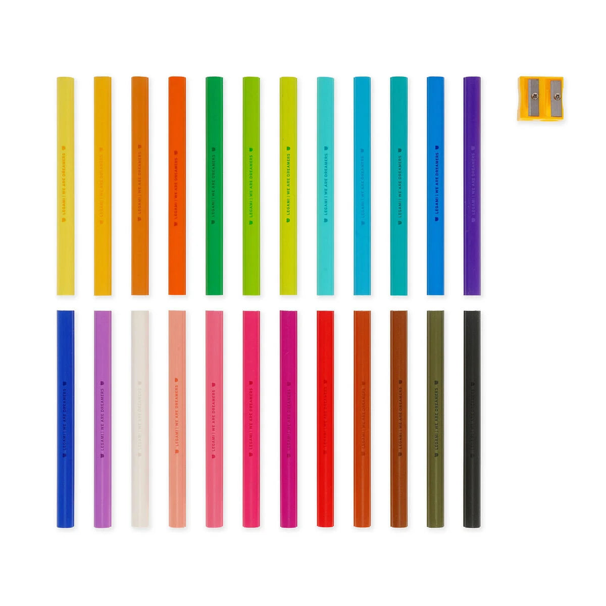 Set de 24 crayons couleurs + taille crayon I LEGAMI