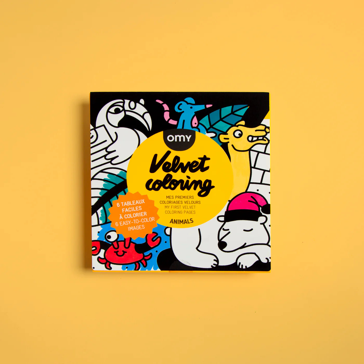 Coloriage velours OMY