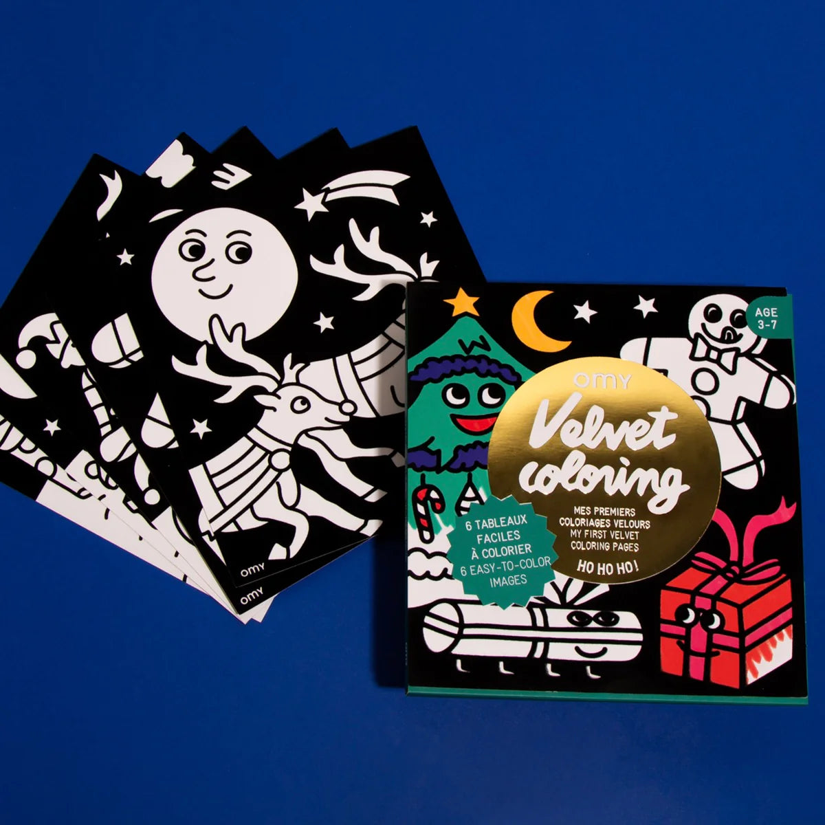 Coloriage velours OMY