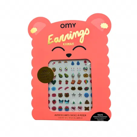 Earrings stickers OMY