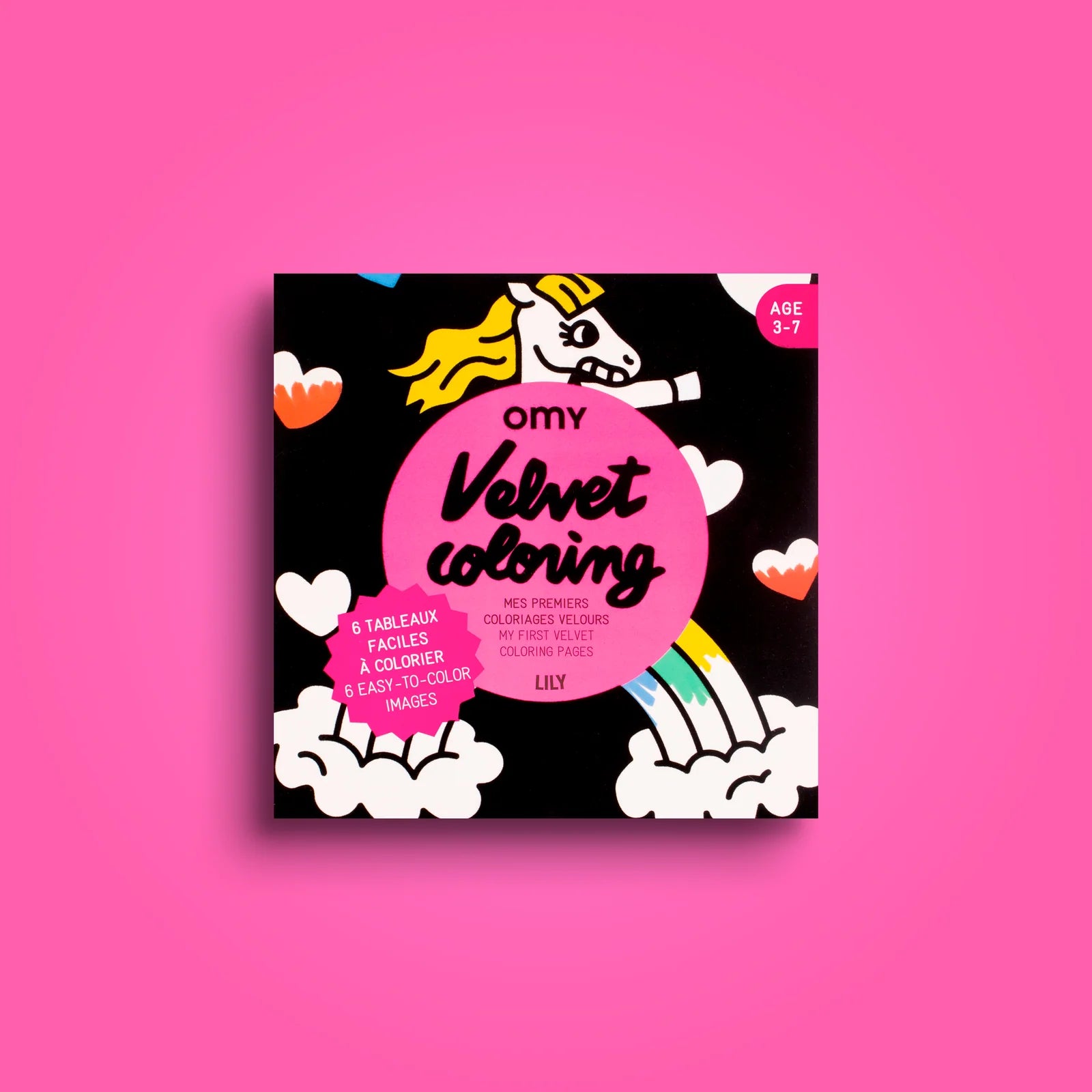 Coloriage velours OMY