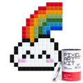 Rainbow cloud I Pixel corner